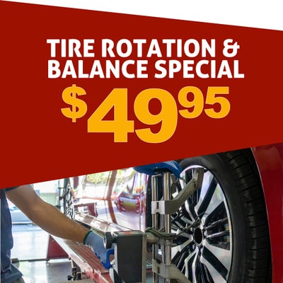 Tire Rotation & Balance Check